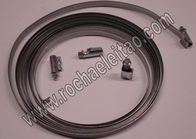 Abraçadeiras Zincadas