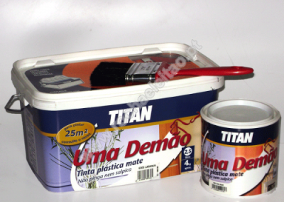 Tinta Plástica Mate Lavável para Interior